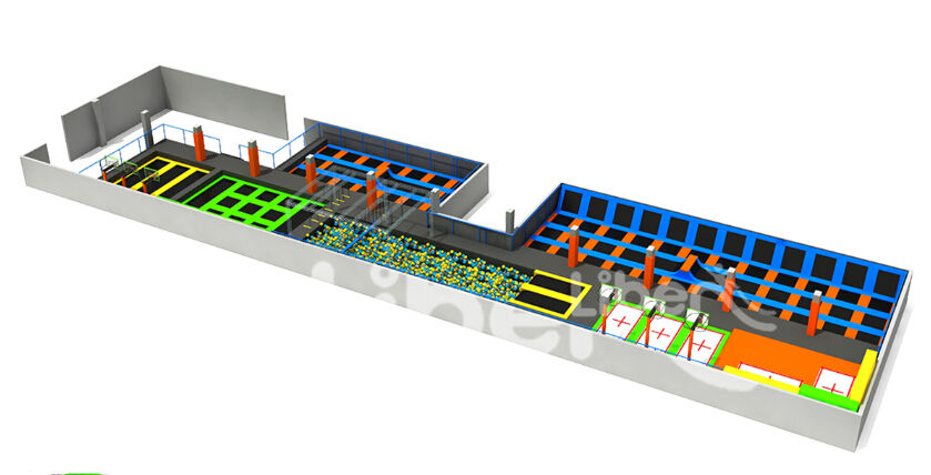 大型蹦床,室内蹦床