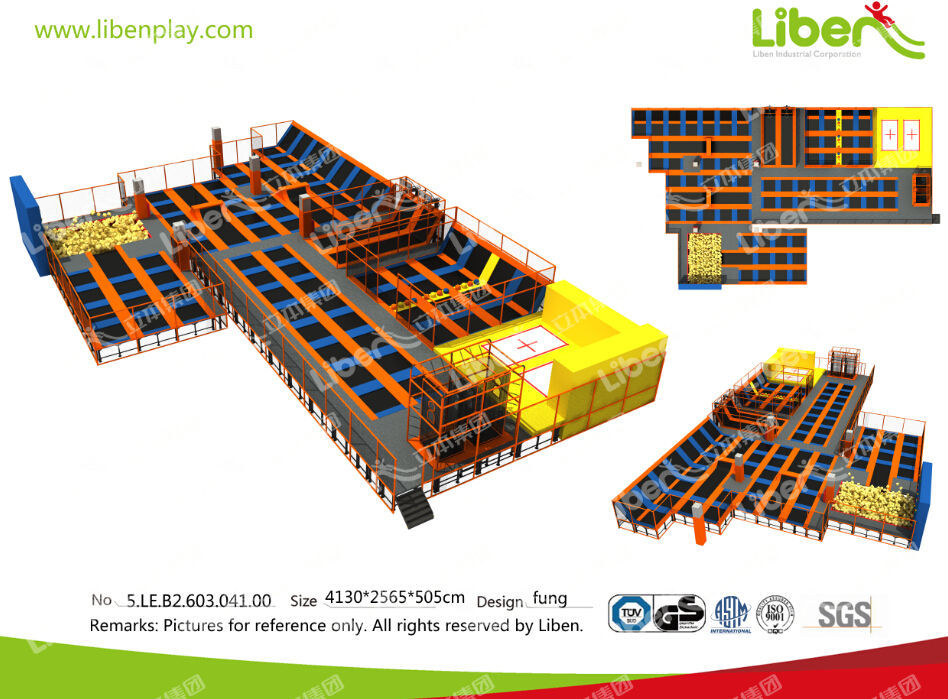 蹦床系列,室内蹦床