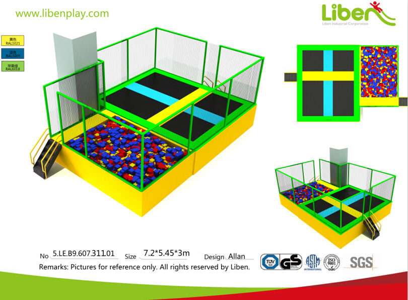 儿童蹦床 跳跳床—效果图