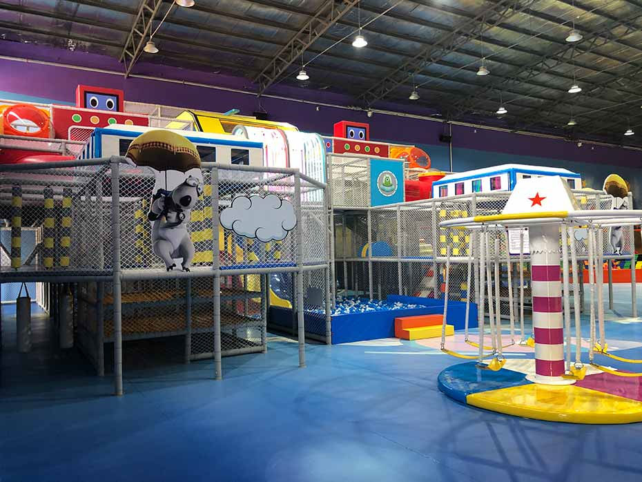 立本集团蹦床馆案例