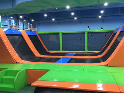 立本蹦床乐园济南案例