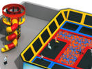 室内蹦床组合乐园