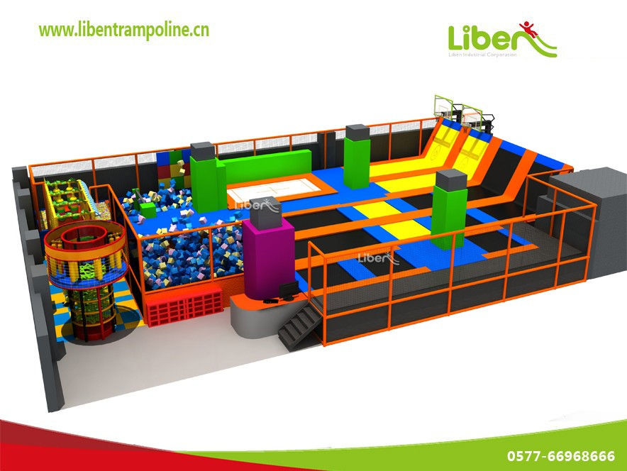 室内蹦床组合乐园5.LE.B2.511.243.03