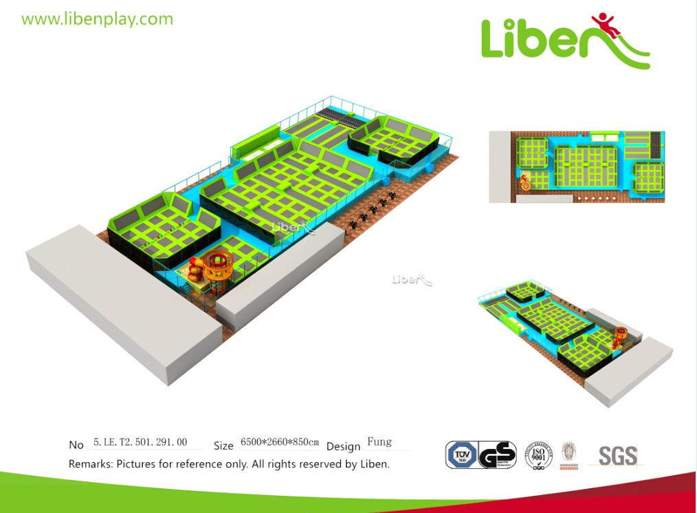 室内蹦床组合乐园5.LE.T2.5021.291.00