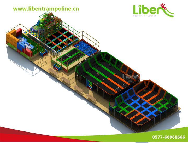超级有趣的大型室内蹦床乐园5.LE.T6.408.110.01