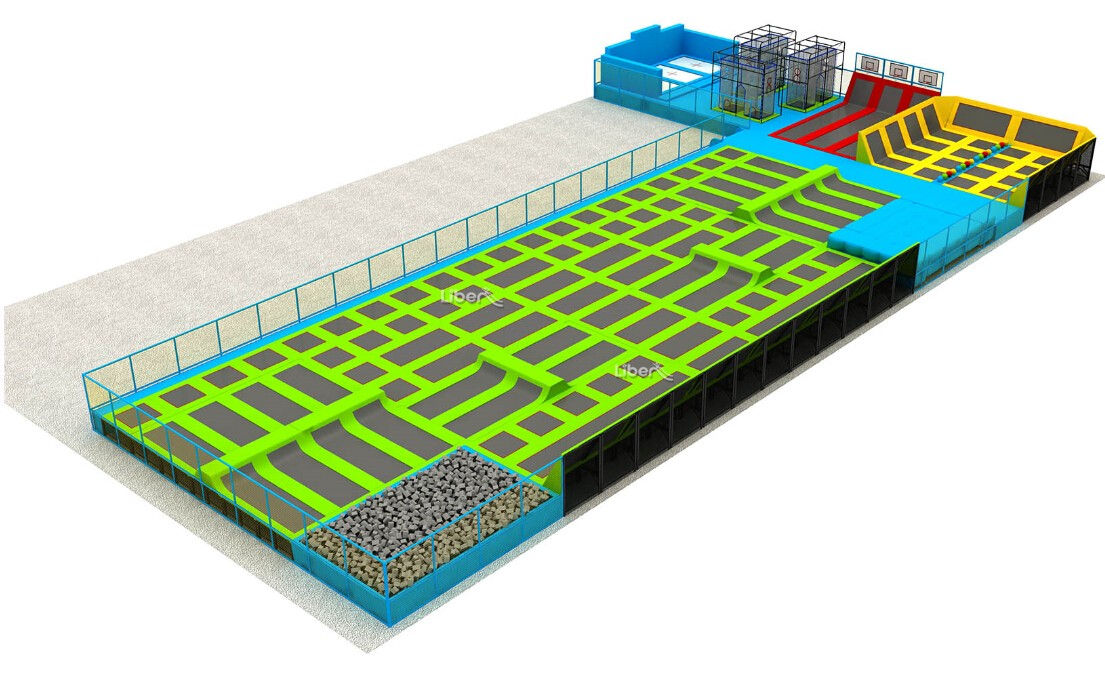 室内蹦床组合乐园5.LE.B2.504.141.00
