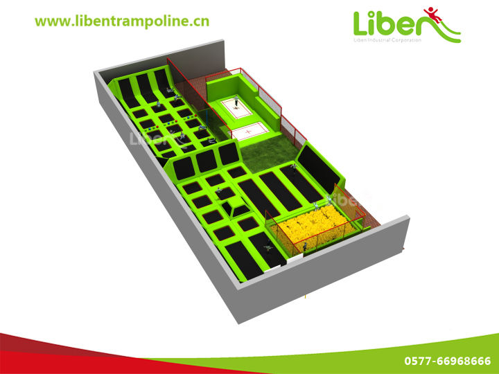 直销儿童玩蹦床通过EN1176标准5.LE.T3.409.111.01