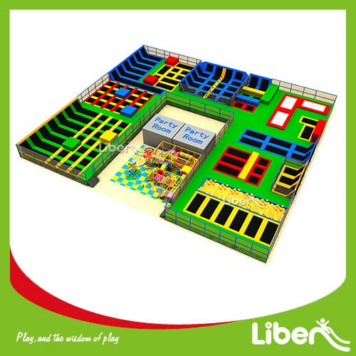 大型组合室内儿童弹跳蹦床5.LE.B1.504.222.01