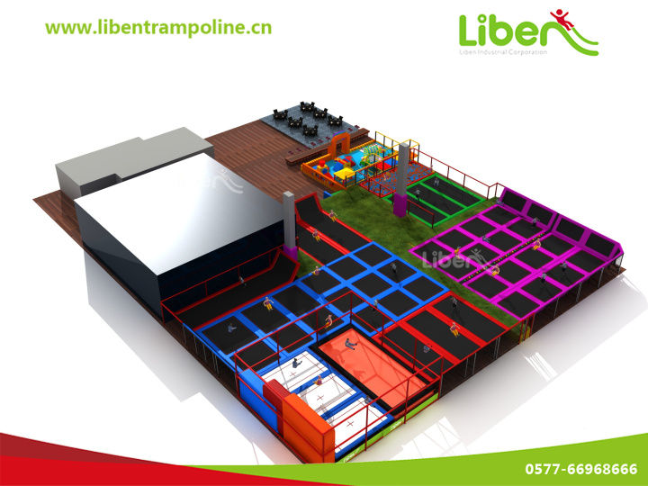 大型组合式蹦床玩具5.LE.T3.406.191.05