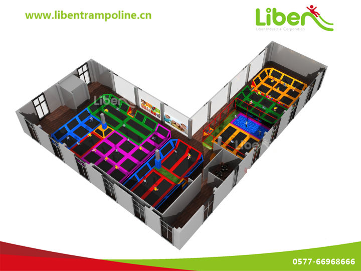 小型儿童蹦床组合乐园5.LE.T3.407.182.01