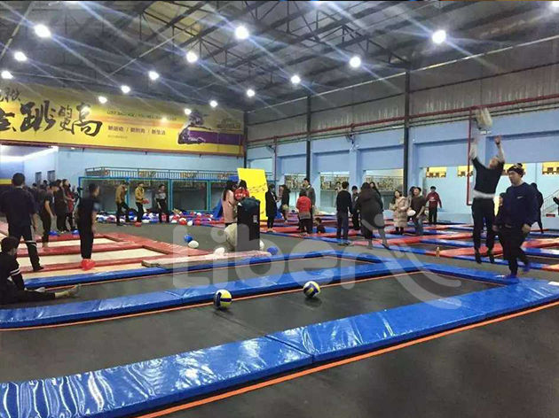 立本蹦床乐园四川成都案例