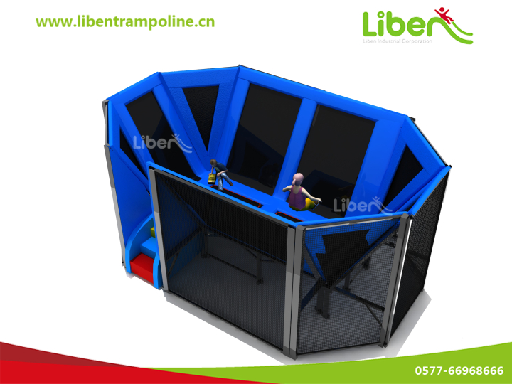 中国专业蹦床厂家，定制儿童室内蹦床娱乐公园