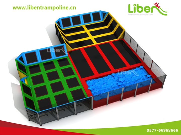 2014新款商场用的游乐蹦床