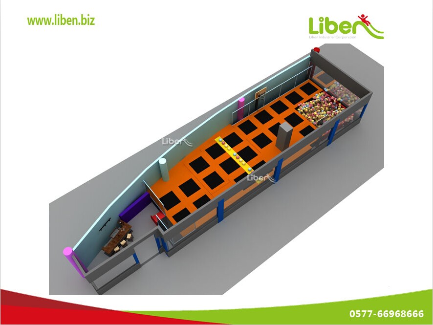 儿童蹦床厂家，专业儿童蹦床设计，现场勘测，实地安装