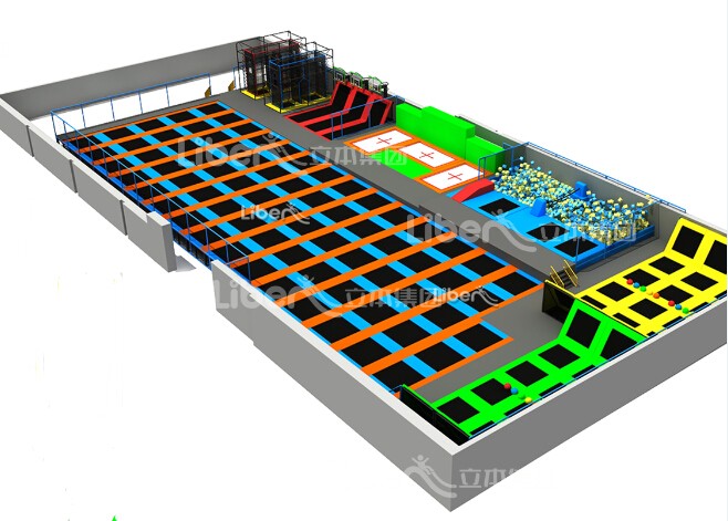 蹦床公园，目前游乐行业快速回本的项目