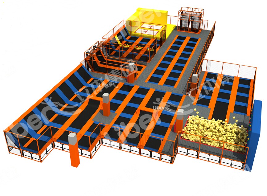 立本蹦床系列产品内容丰富，设计新颖