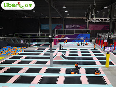 抚顺嗨吖蹦床公园案例