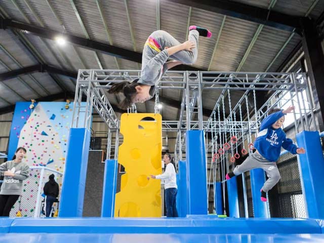 贵州贵阳蹦床公园案例1400平