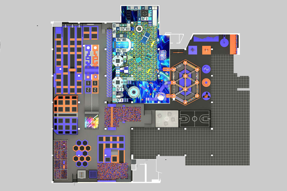 蹦床,室内蹦床,跳跳床,室内游乐