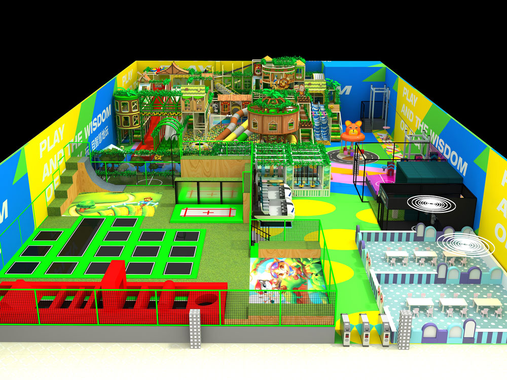 立本集团蹦床厂家直销，高性价比室内儿童蹦床乐园