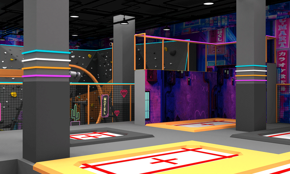 蹦床乐园生产厂家——立本集团